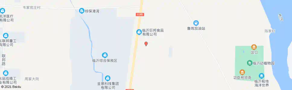 临沂东重沟_公交站地图_临沂公交_妙搜公交查询2025