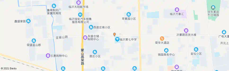 临沂中西医结合医院_公交站地图_临沂公交_妙搜公交查询2025