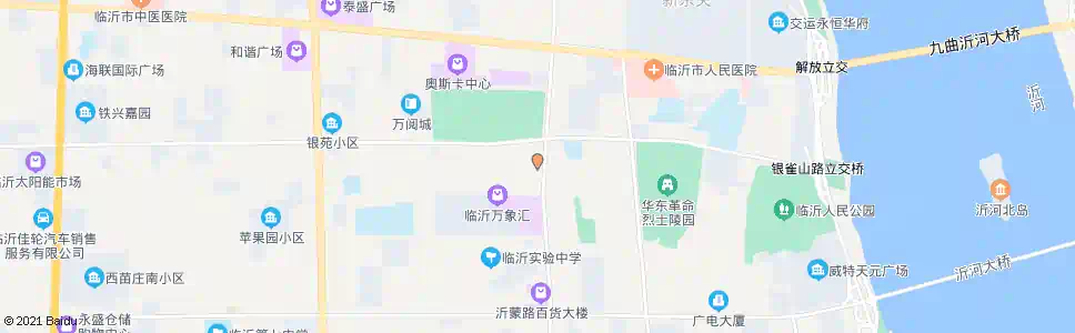 临沂中国银行_公交站地图_临沂公交_妙搜公交查询2025