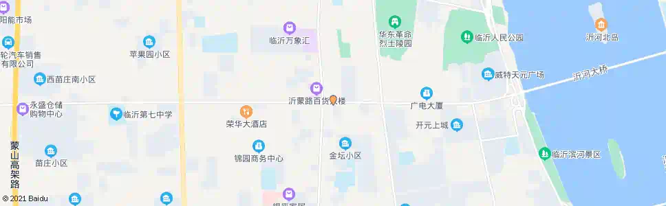 临沂移动大厦_公交站地图_临沂公交_妙搜公交查询2025