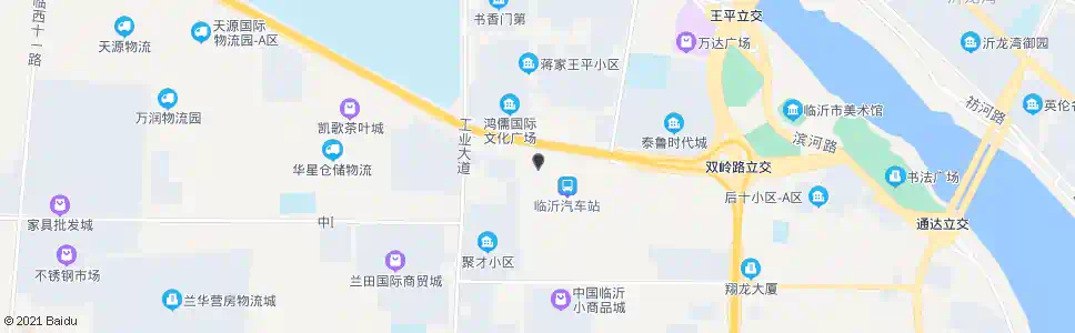 临沂汽车站西门_公交站地图_临沂公交_妙搜公交查询2025