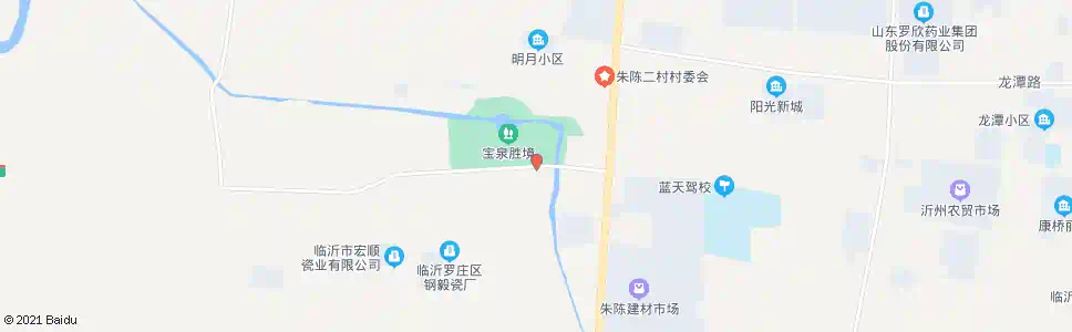 临沂宝泉寺_公交站地图_临沂公交_妙搜公交查询2025