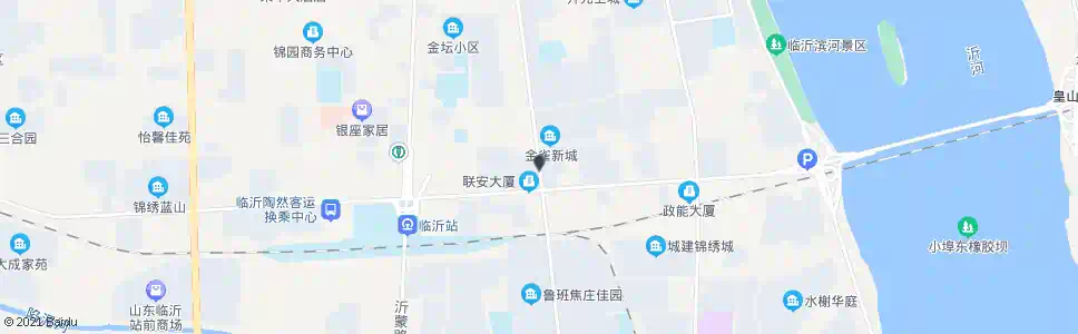 临沂联安现代城_公交站地图_临沂公交_妙搜公交查询2025