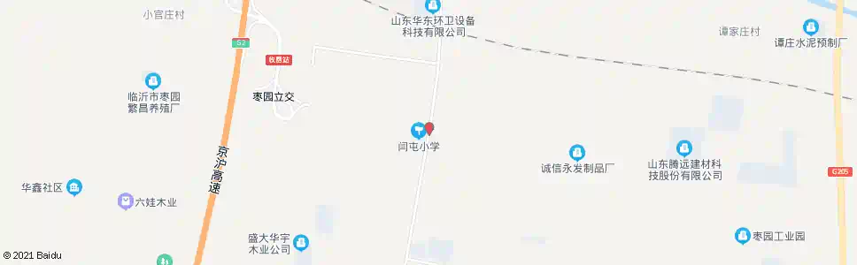 临沂闫屯_公交站地图_临沂公交_妙搜公交查询2025