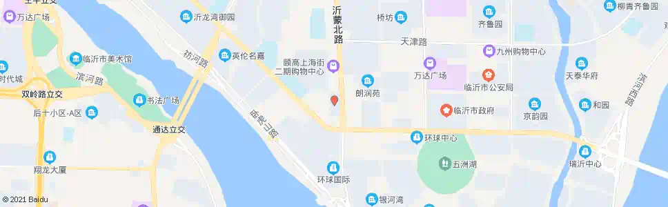 临沂颐高上海街_公交站地图_临沂公交_妙搜公交查询2025