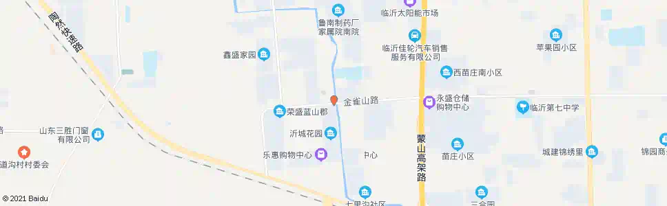 临沂沂城花园_公交站地图_临沂公交_妙搜公交查询2025