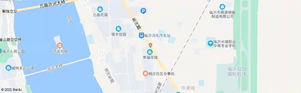 临沂红太阳家俱_公交站地图_临沂公交_妙搜公交查询2025