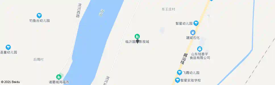 临沂影视城_公交站地图_临沂公交_妙搜公交查询2025