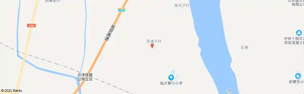临沂西滩子_公交站地图_临沂公交_妙搜公交查询2025
