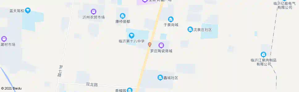 临沂陶瓷商城_公交站地图_临沂公交_妙搜公交查询2025