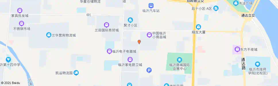 临沂美多现代城_公交站地图_临沂公交_妙搜公交查询2025