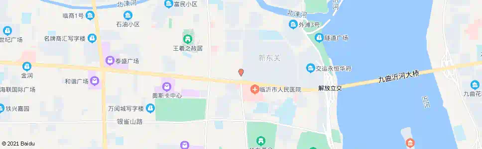 临沂一尺街海鲜饺子楼_公交站地图_临沂公交_妙搜公交查询2025