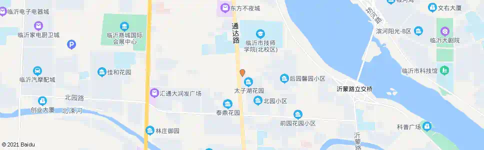 临沂兰山妇幼保健院_公交站地图_临沂公交_妙搜公交查询2025