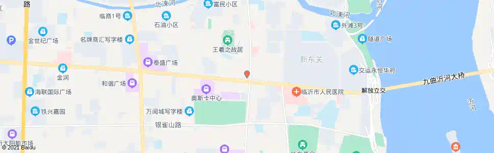 临沂金鹰家电东方红店_公交站地图_临沂公交_妙搜公交查询2025
