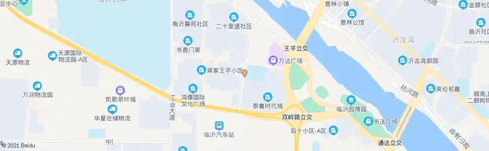 临沂葛家王平庄_公交站地图_临沂公交_妙搜公交查询2025