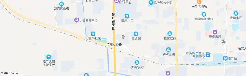 临沂银凤花园_公交站地图_临沂公交_妙搜公交查询2025