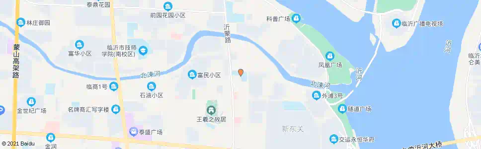 临沂第三小学_公交站地图_临沂公交_妙搜公交查询2025