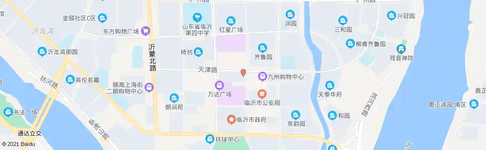 临沂大润发北门_公交站地图_临沂公交_妙搜公交查询2025