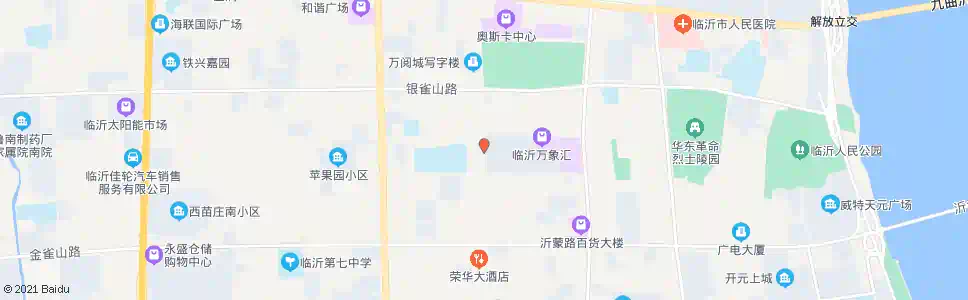 临沂临沂市体育中心_公交站地图_临沂公交_妙搜公交查询2025