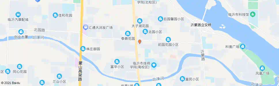 临沂城建时代广场_公交站地图_临沂公交_妙搜公交查询2025