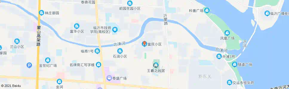 临沂富民小区_公交站地图_临沂公交_妙搜公交查询2025