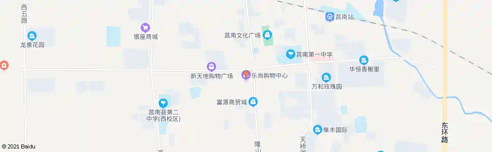 临沂乐尚超市_公交站地图_临沂公交_妙搜公交查询2025