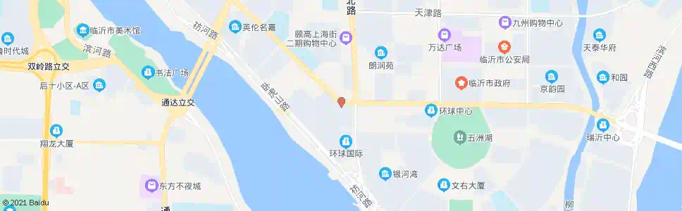 临沂鼎峰北城新立方_公交站地图_临沂公交_妙搜公交查询2025