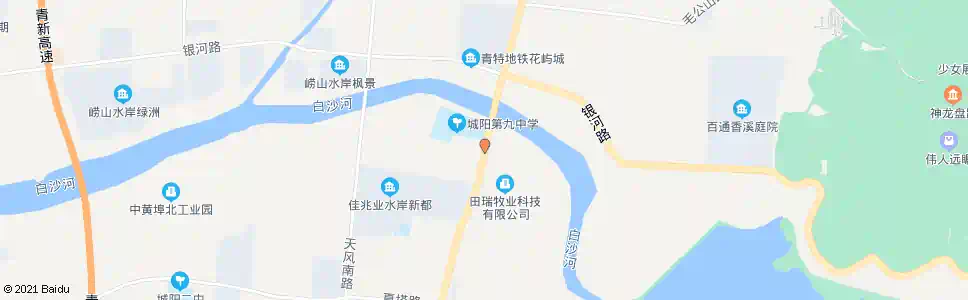 青岛城阳九中_公交站地图_青岛公交_妙搜公交查询2025