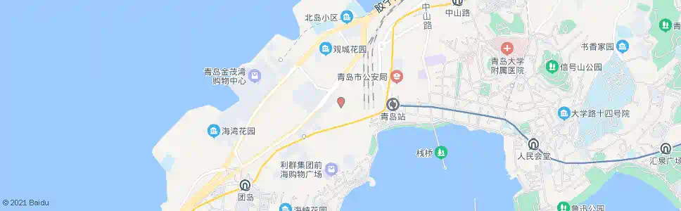 青岛东平路定陶路_公交站地图_青岛公交_妙搜公交查询2025