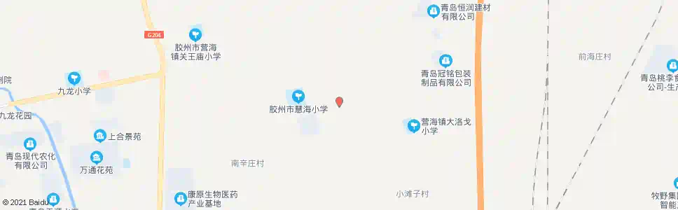 青岛小洛戈庄_公交站地图_青岛公交_妙搜公交查询2025