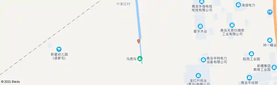 青岛叶家庄_公交站地图_青岛公交_妙搜公交查询2025