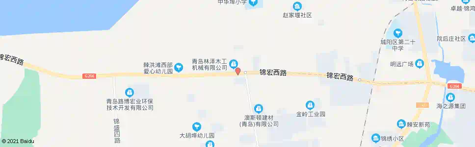 青岛金岭工业园_公交站地图_青岛公交_妙搜公交查询2025