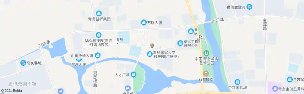 青岛广博路汇智桥路_公交站地图_青岛公交_妙搜公交查询2025
