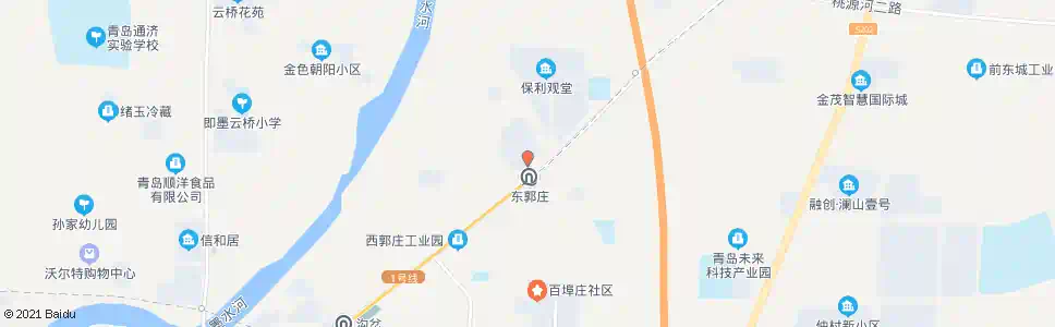青岛西郭庄社区_公交站地图_青岛公交_妙搜公交查询2025