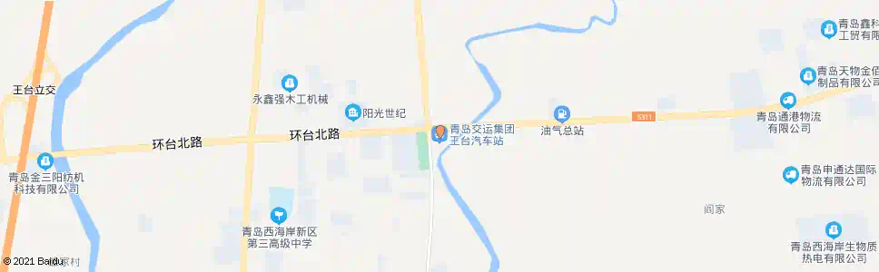 青岛王台汽车站_公交站地图_青岛公交_妙搜公交查询2025