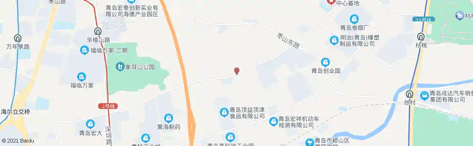 青岛科苑经六路(朗讯)_公交站地图_青岛公交_妙搜公交查询2025