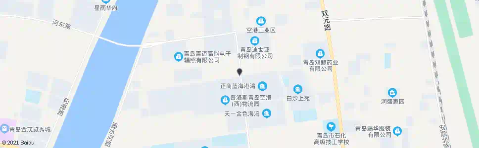 青岛嵩山路长江路(路口)_公交站地图_青岛公交_妙搜公交查询2025