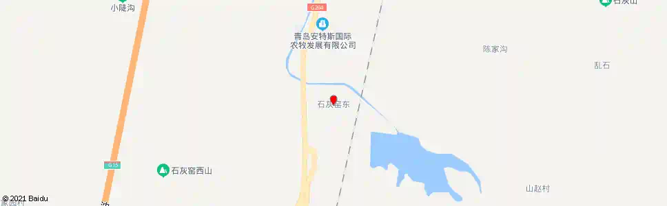 青岛石灰窑东_公交站地图_青岛公交_妙搜公交查询2025