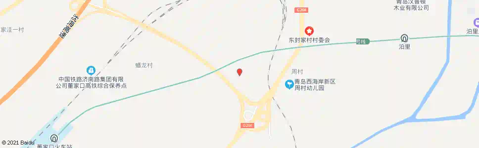 青岛丁莪家庄站_公交站地图_青岛公交_妙搜公交查询2025