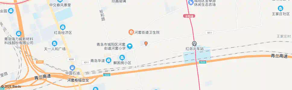 青岛胡庆_公交站地图_青岛公交_妙搜公交查询2025
