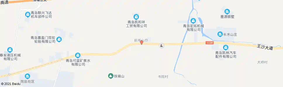 青岛羊山夼_公交站地图_青岛公交_妙搜公交查询2025