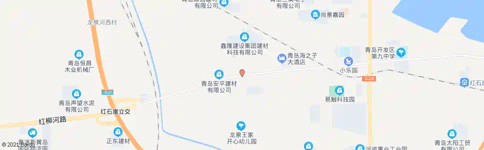 青岛龙泉王家东_公交站地图_青岛公交_妙搜公交查询2025