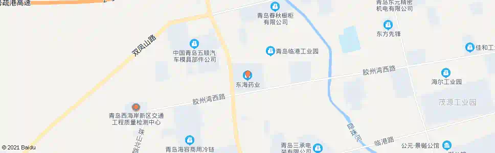青岛海王药业_公交站地图_青岛公交_妙搜公交查询2025
