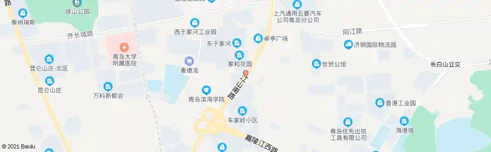青岛保税港区西门_公交站地图_青岛公交_妙搜公交查询2025