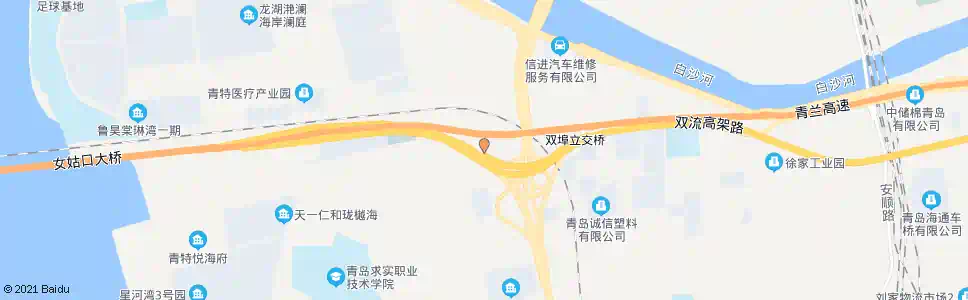 青岛东女姑山_公交站地图_青岛公交_妙搜公交查询2025