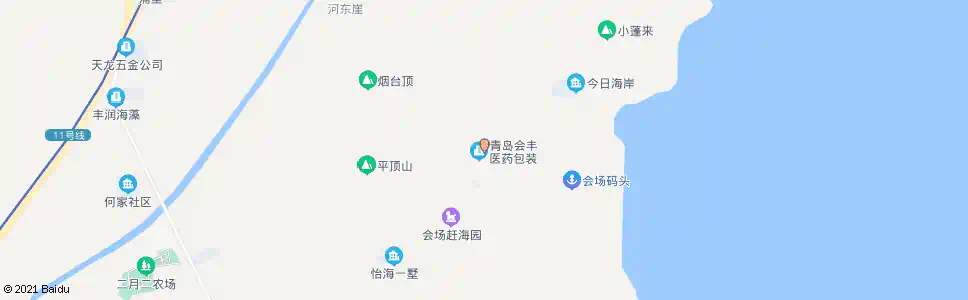 青岛会场社区_公交站地图_青岛公交_妙搜公交查询2025