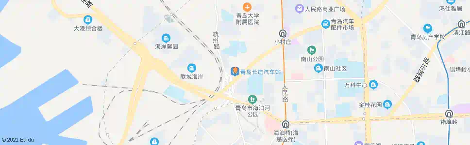 青岛四方长途站_公交站地图_青岛公交_妙搜公交查询2025