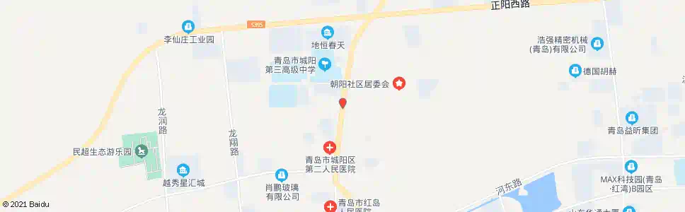 青岛上马三中_公交站地图_青岛公交_妙搜公交查询2025