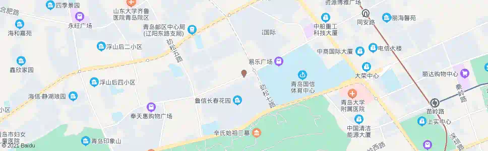青岛金地悦峰_公交站地图_青岛公交_妙搜公交查询2025