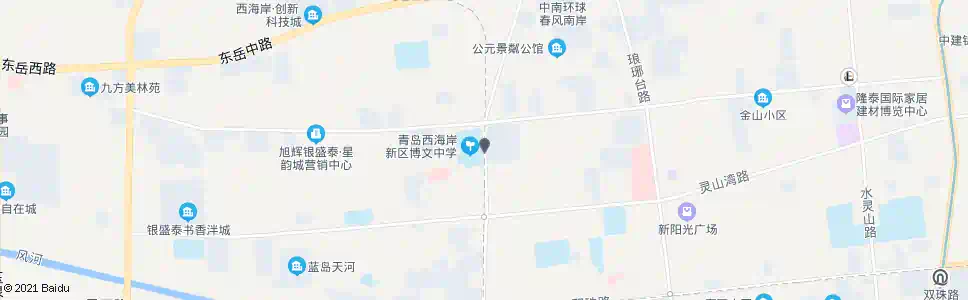 青岛第二医院_公交站地图_青岛公交_妙搜公交查询2025